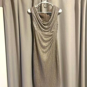 Silver cocktail dress!